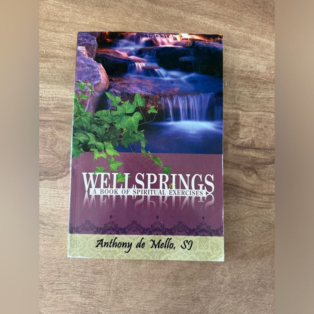 Wellsprings A Book Of Spiritual Exercise By Anthony De Mello Paperback 2015
